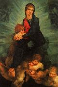 Rosso Fiorentino Madonna in Glory painting